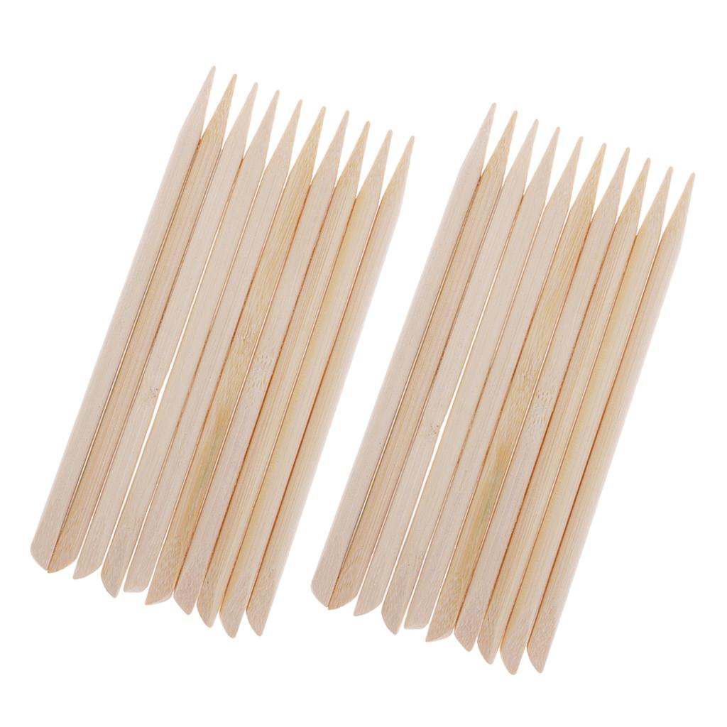 20 Pcs Multi-Purpose Wooden Stylus Scratchers for Kids Scratch Art Surfaces