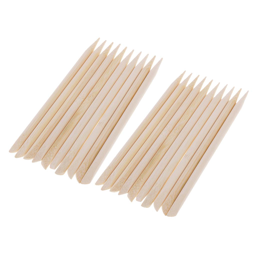 20 Pcs Multi-Purpose Wooden Stylus Scratchers for Kids Scratch Art Surfaces