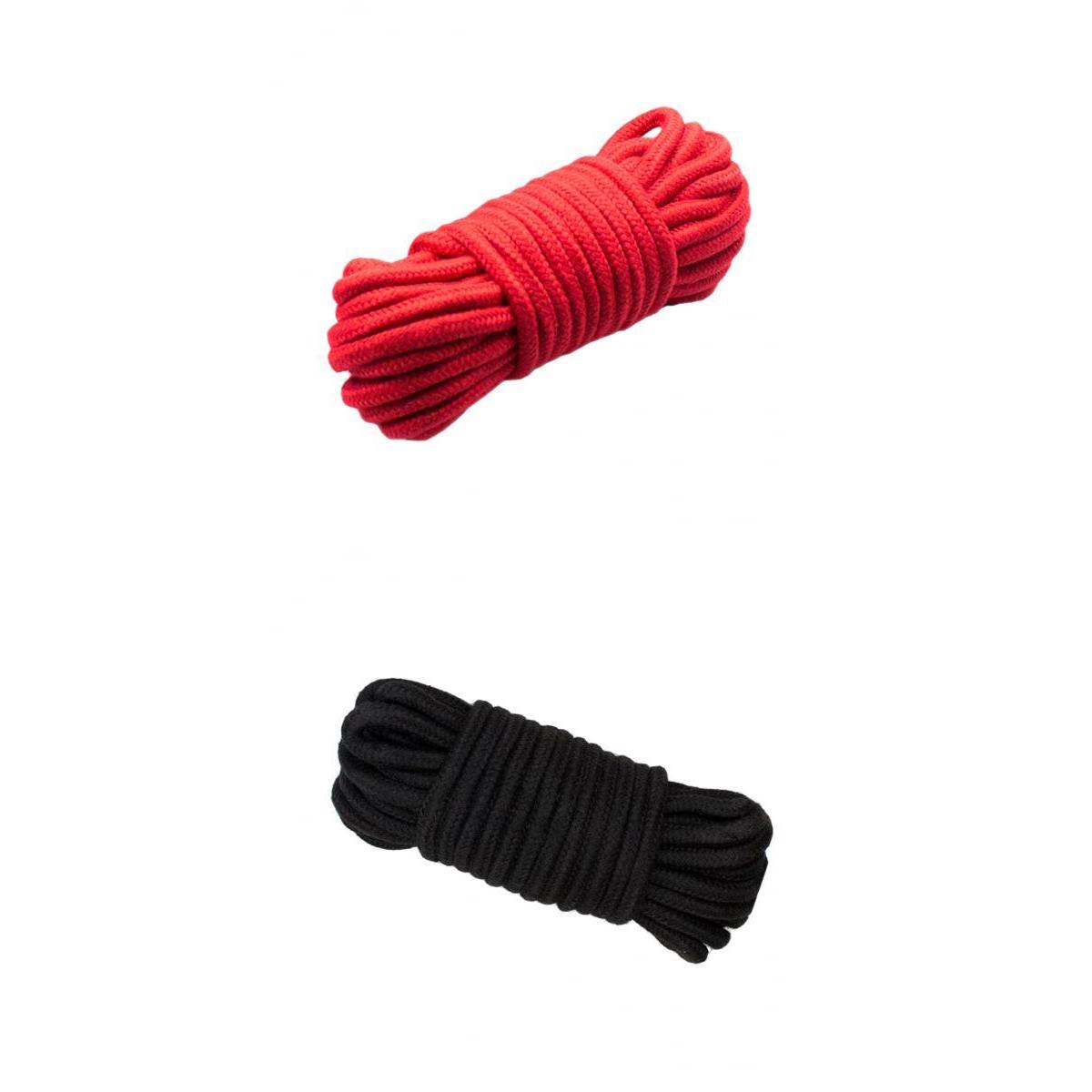 2pcs All-Purpose Soft Cotton Rope - 32 Feet Length, 1/4 Inch Diameter 10m