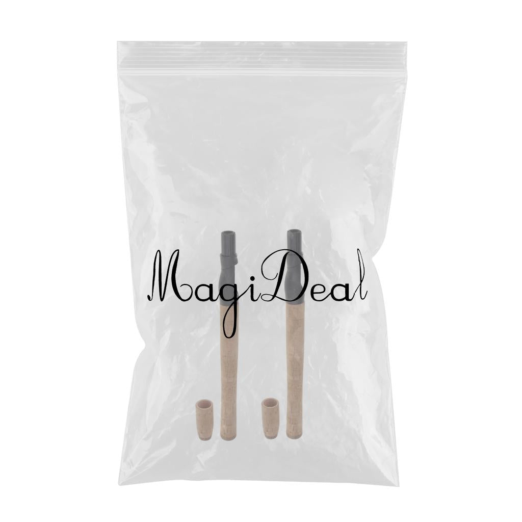 2 Set DIY Fishing Rod Building or Repair Composite Cork Handle and Reel Seat