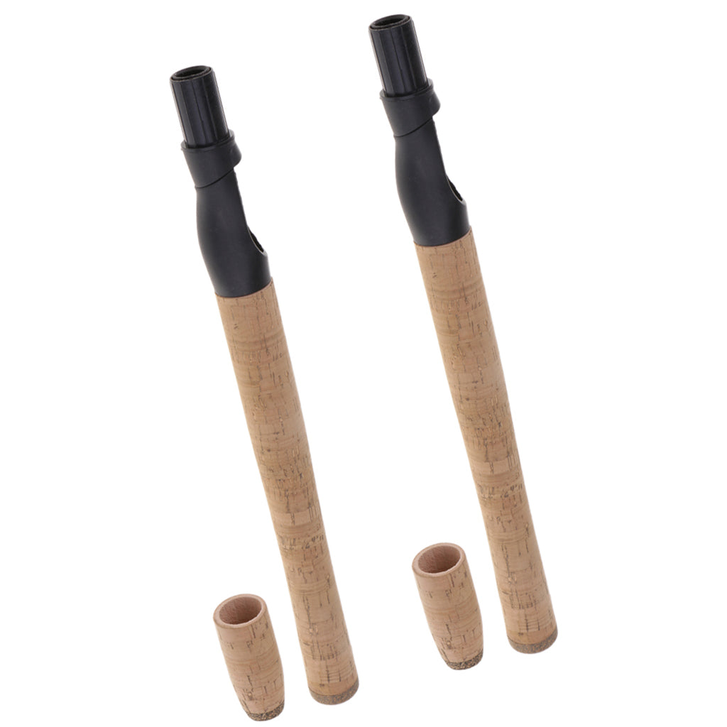 2 Set DIY Fishing Rod Building or Repair Composite Cork Handle and Reel Seat