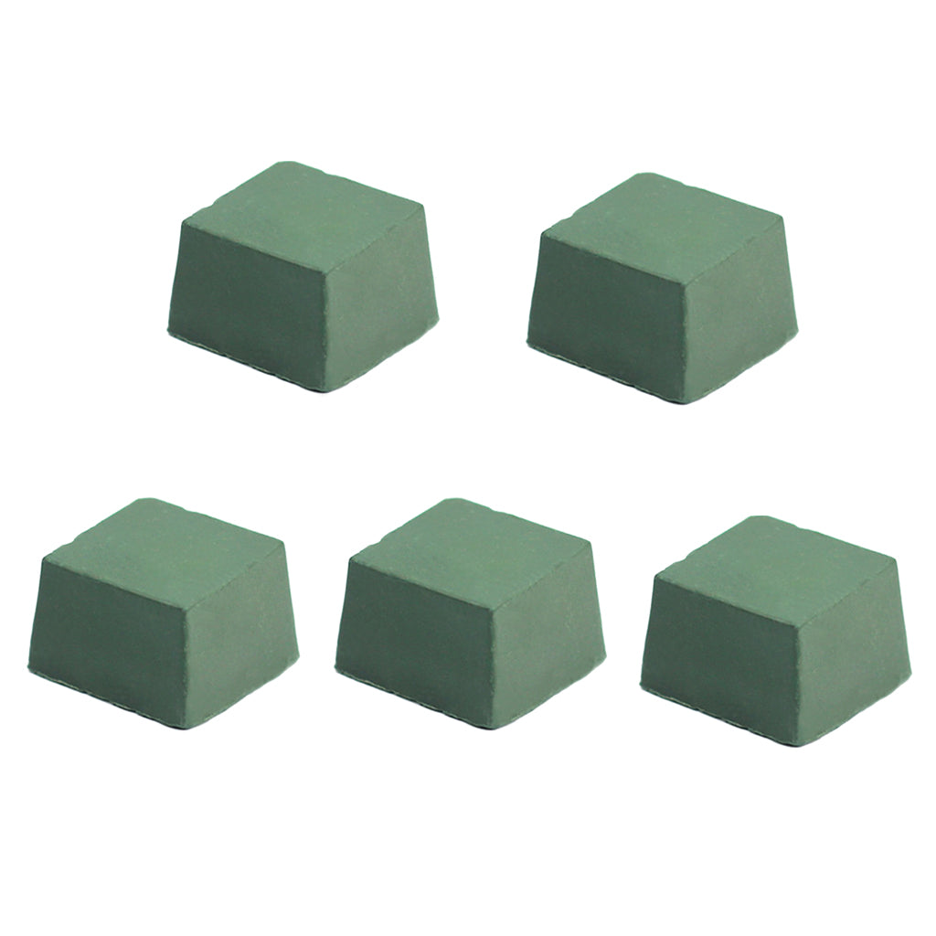 5 Pieces Green Metal Grinding Buffing Compound Polishing Paste 30g