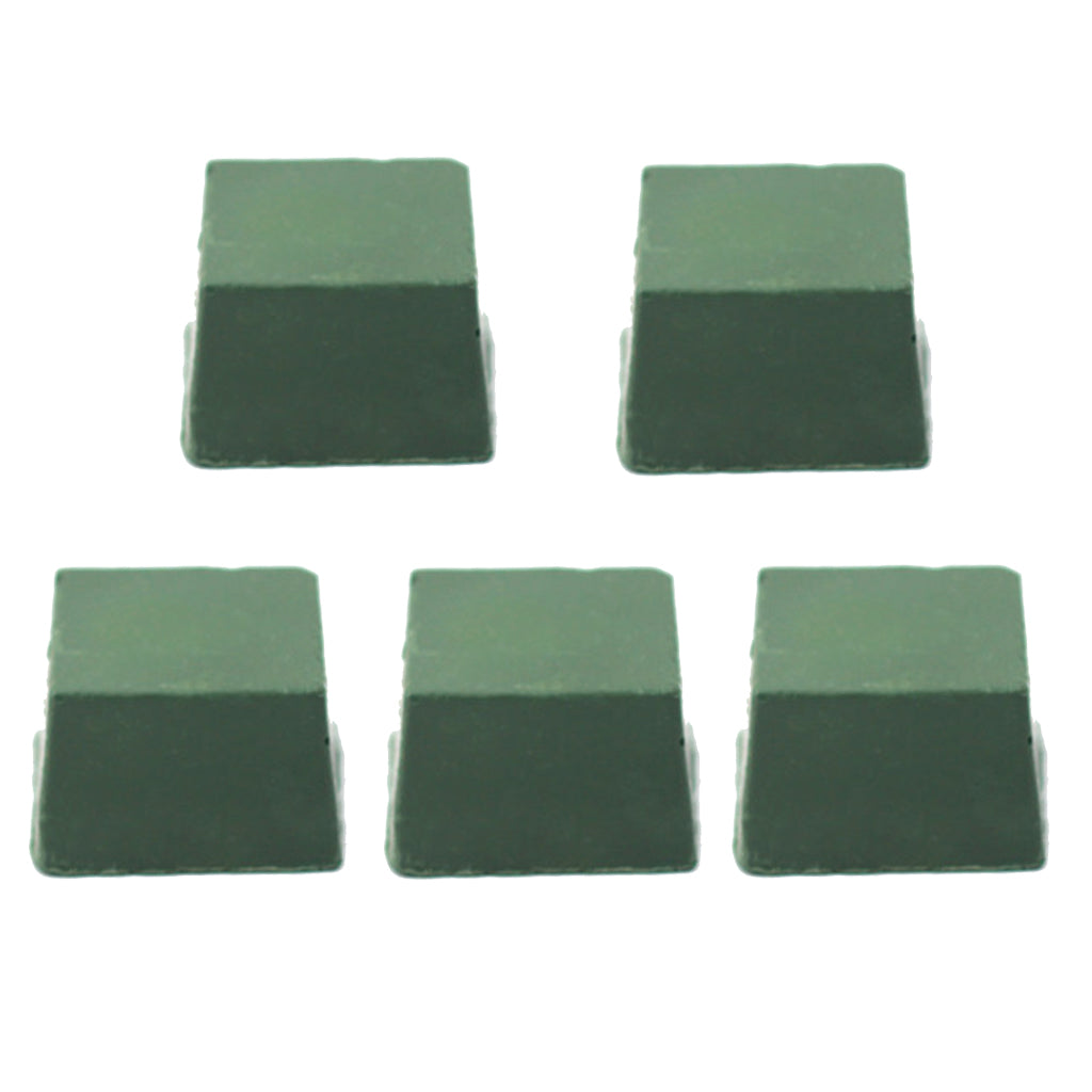 5 Pieces Green Metal Grinding Buffing Compound Polishing Paste 30g