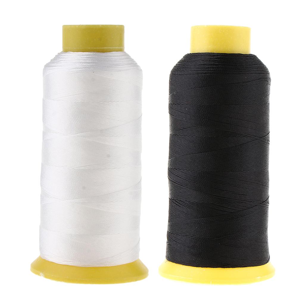 2pcs Strong 210D Bonded Nylon Sewing Thread for DIY Leather Craft 900m/each