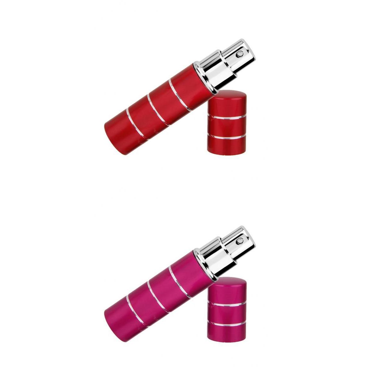 2 Pieces 10ml Reusable Mini Travel Sparyer Empty Mist Spray Perfume Bottle