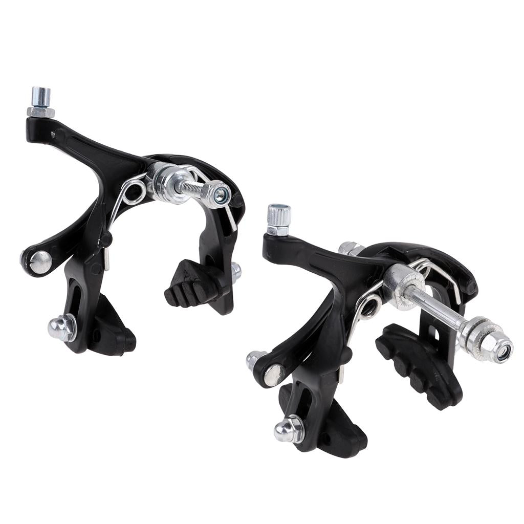 Bike Front Rear Side Pull Brake Set Long Arms Clamp Bike Lever Cable Housing