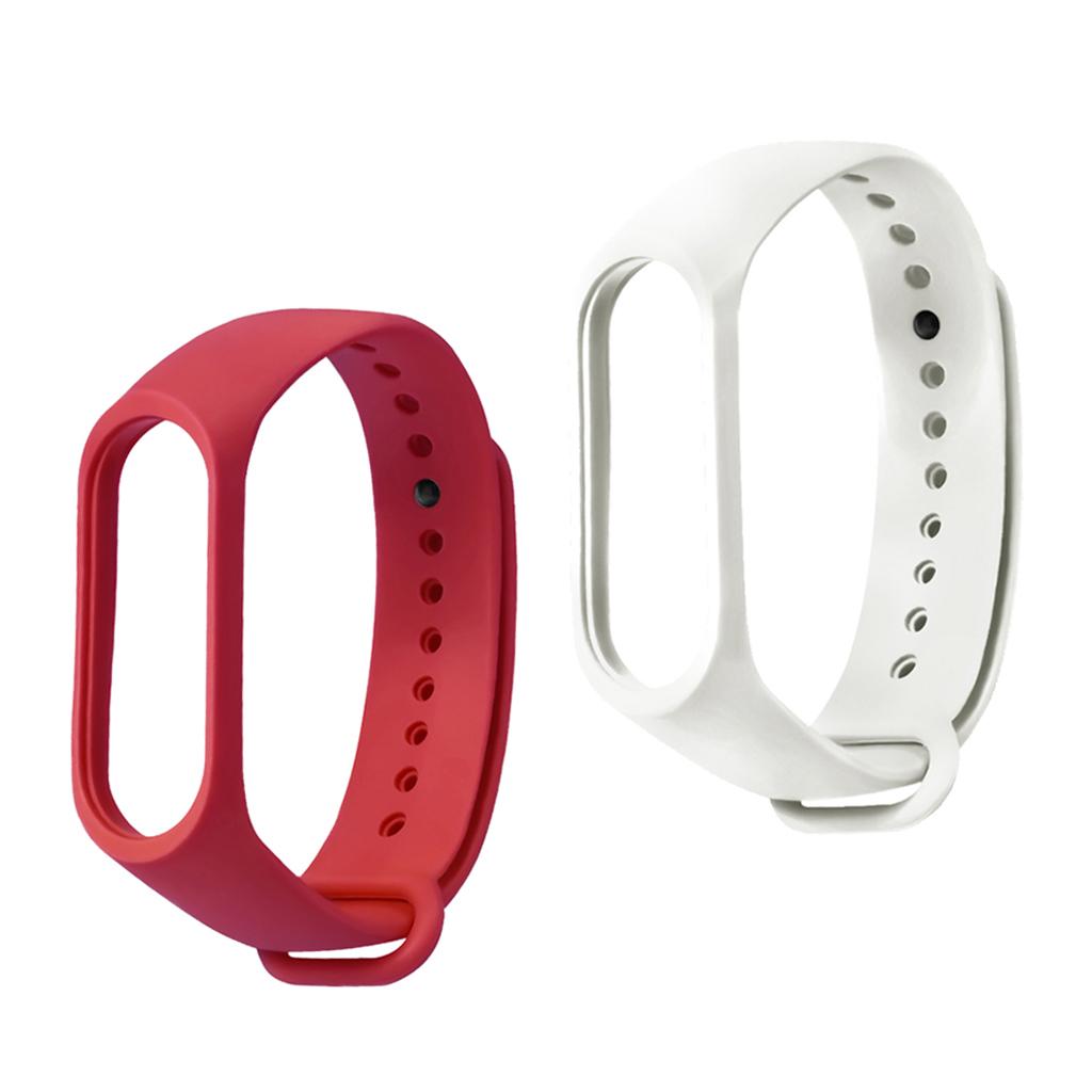 2x Smart Bracelet Wristband Anti-lost for Mi 3 Band Replacement