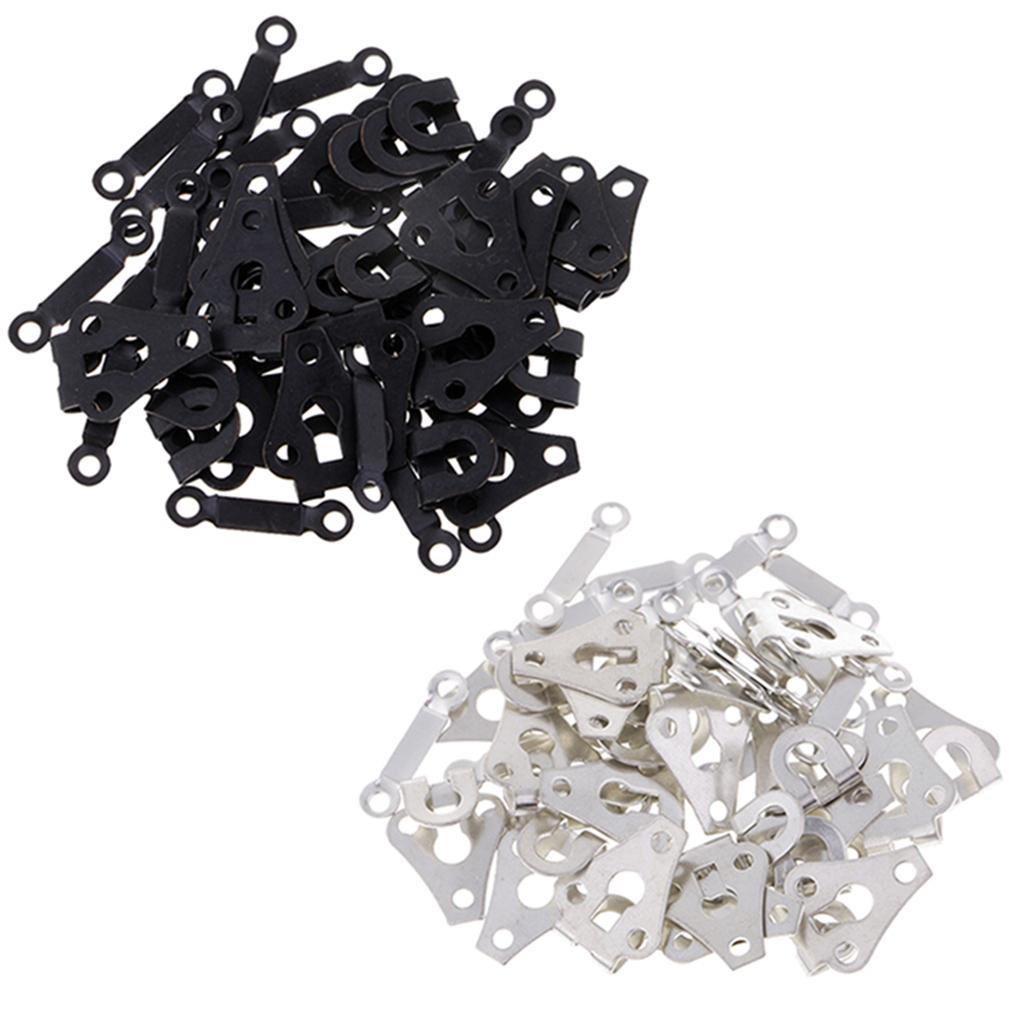 40 Sets Copper Hook and Eye Closures Fastener for Trouser Jeans Dress Pants