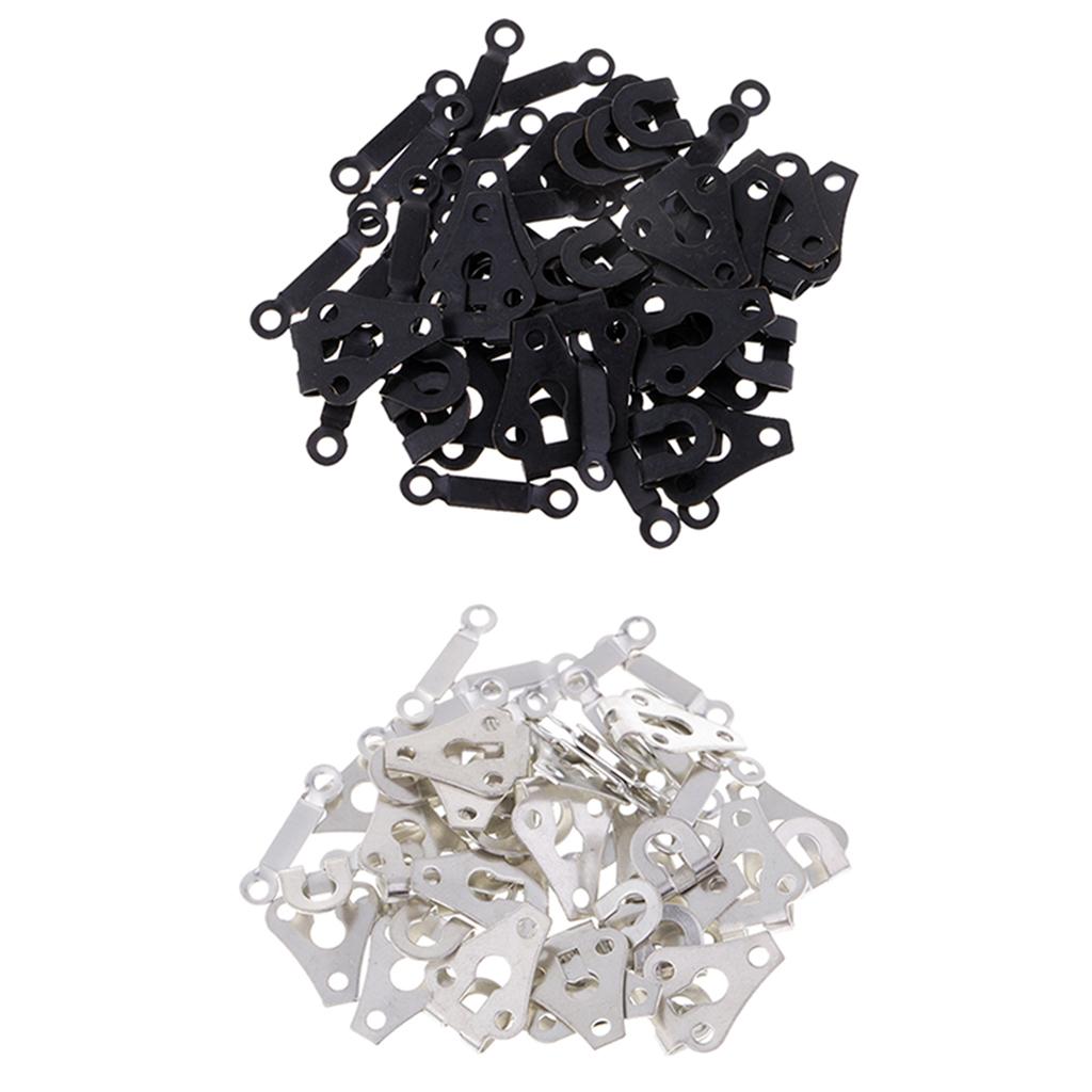 40 Sets Copper Hook and Eye Closures Fastener for Trouser Jeans Dress Pants
