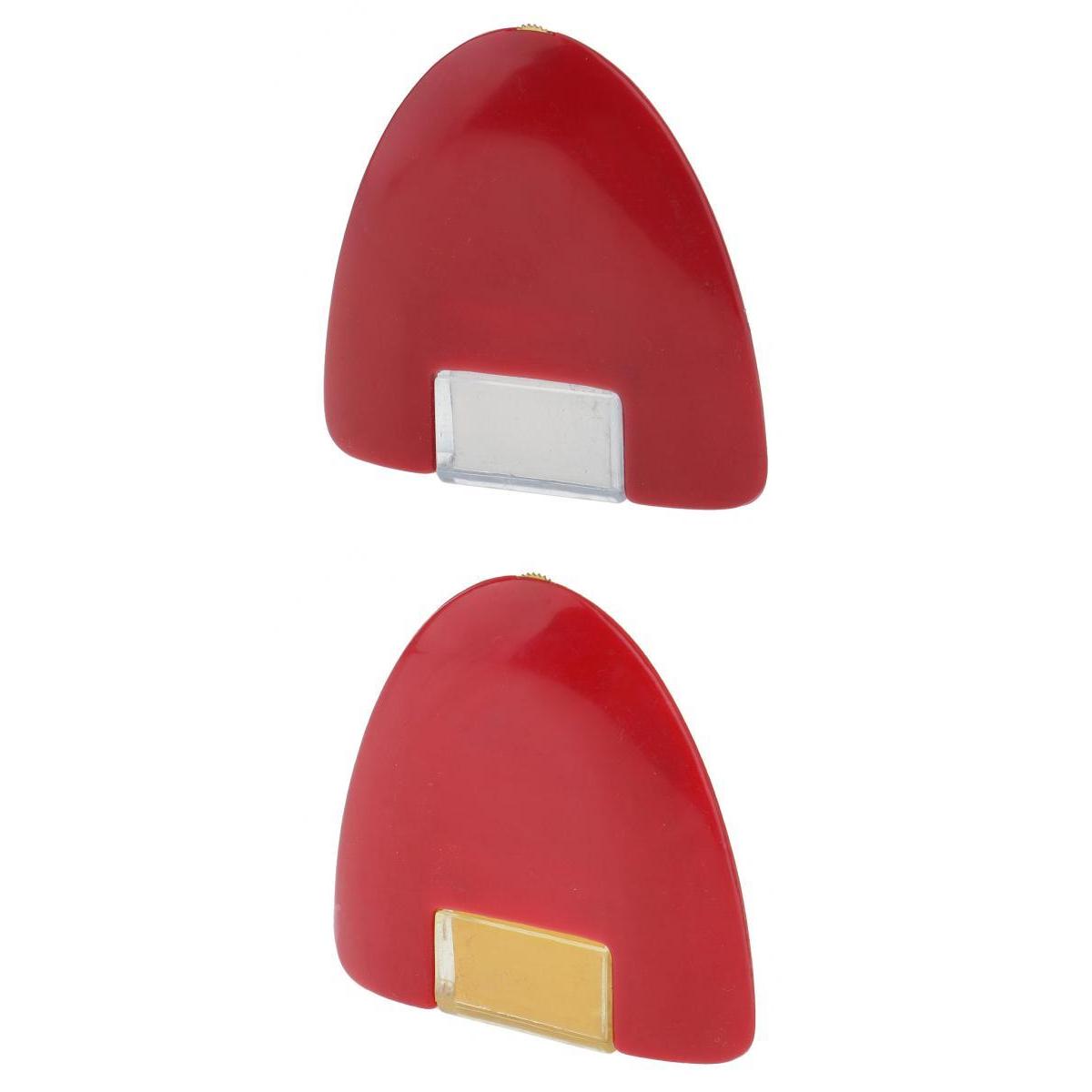 2 Pieces Tailors Sewing Dressmakers Marking Chalk with Plastic Gear