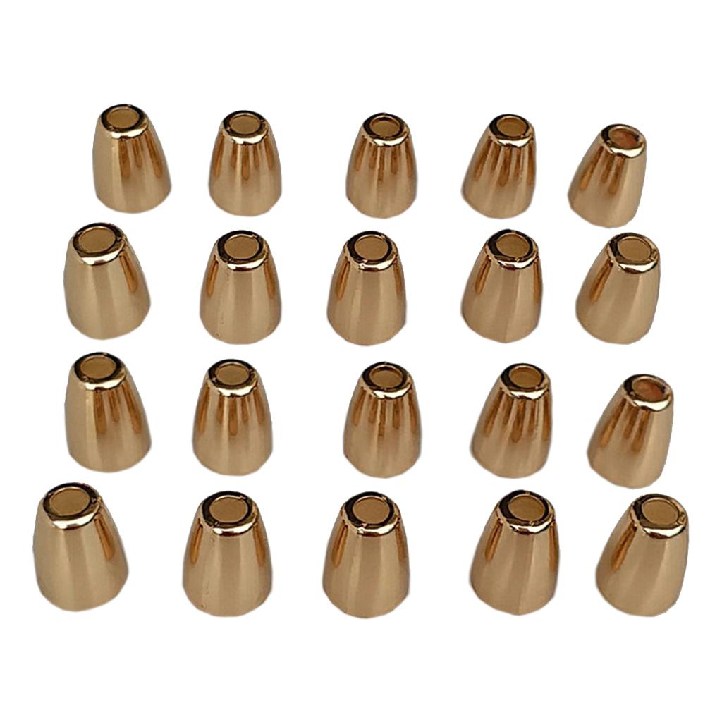 20pcs Bell Shape Backpack Tent Clothes Locks Cord End Cap String Stopper