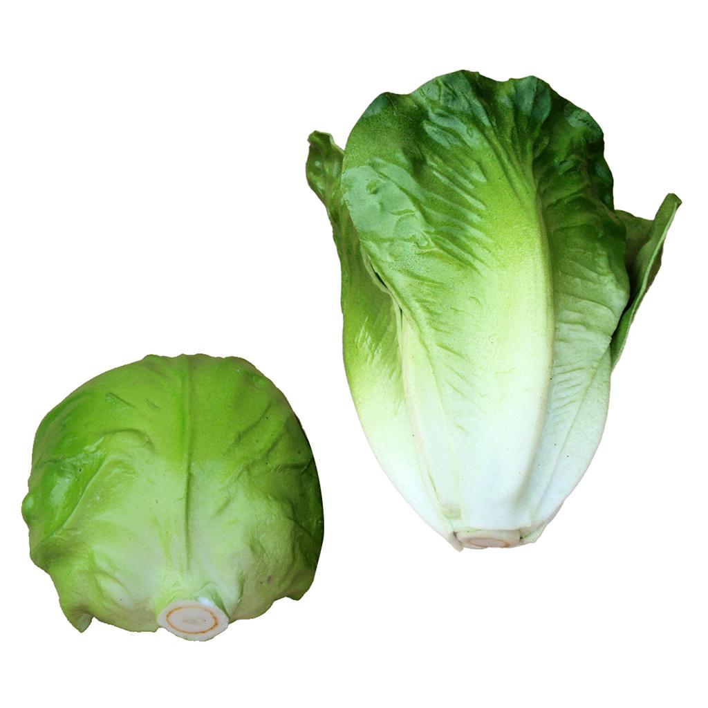 Artificial Green Cabbage Lettuce Toy Imitation Food Home Display Decor