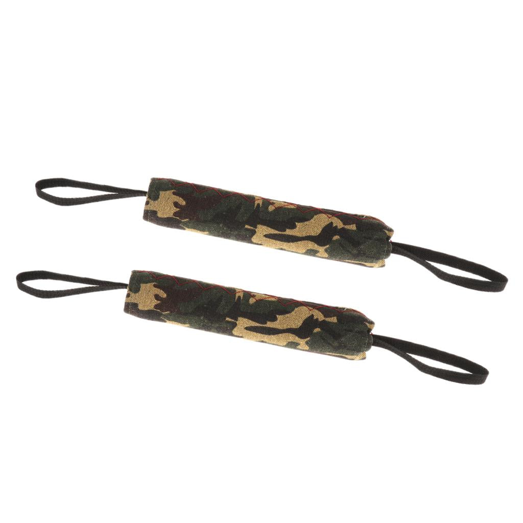 2 Pcs Dog Bite Tug Toy With 2 Handles - Best For Puppy Dog Tug Of War