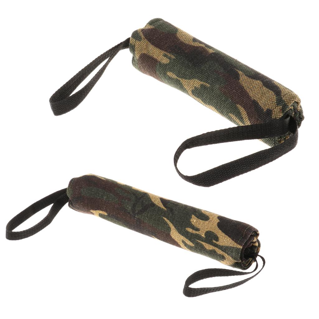 2 Pcs Dog Bite Tug Toy With 2 Handles - Best For Tug Of War & Workout L+S