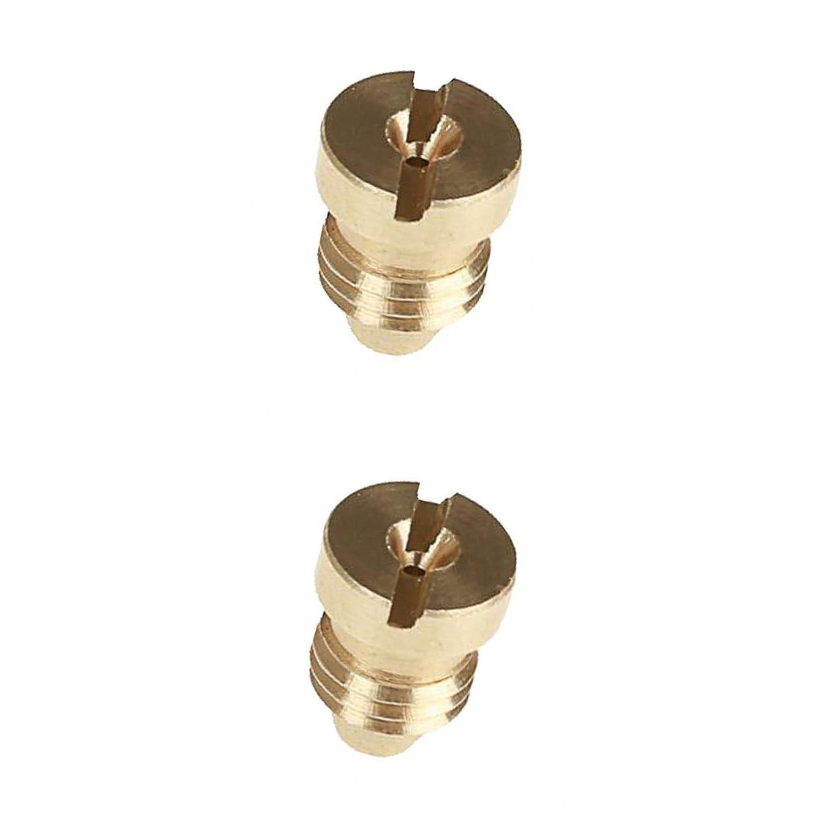 2pcs Brass Nozzle Tip for Professional Foam Nozzle Generator 1.25mm & 1.1mm
