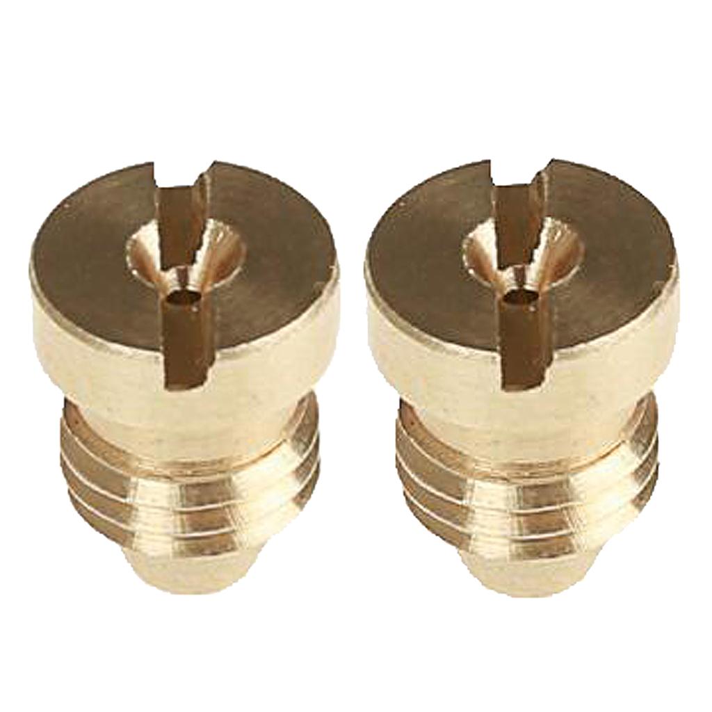 2pcs Brass Nozzle Tip for Professional Foam Nozzle Generator 1.25mm & 1.1mm
