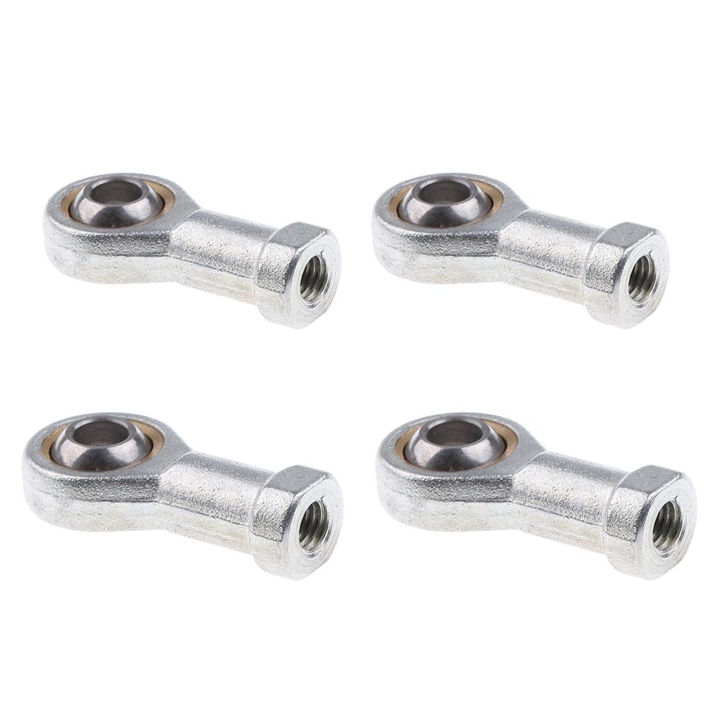 4x (M6+M8) 6mm Male Ball Joint Rod End Hand Oscillating Bearing Bolt Thread