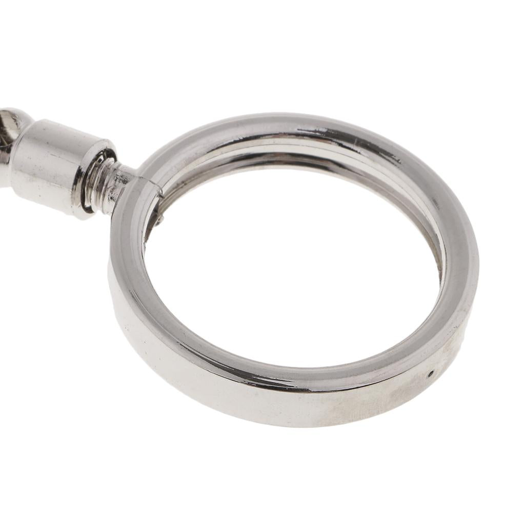 2pcs Coin keyring Pendant Keychain Commemorative Key Ring 25mm