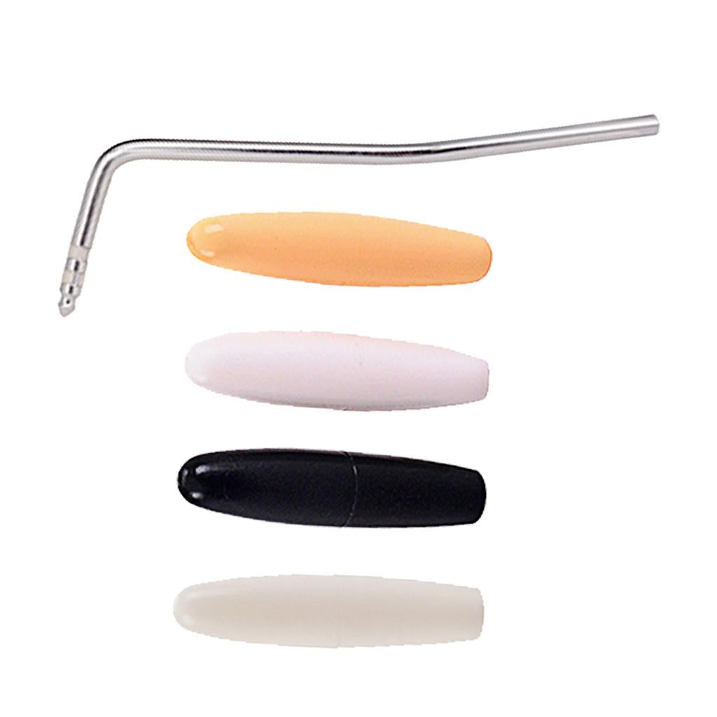 6mm Tremolo Arm Whammy Bar+3pcs Tremolo Arm Tips for Electric Guitar Parts