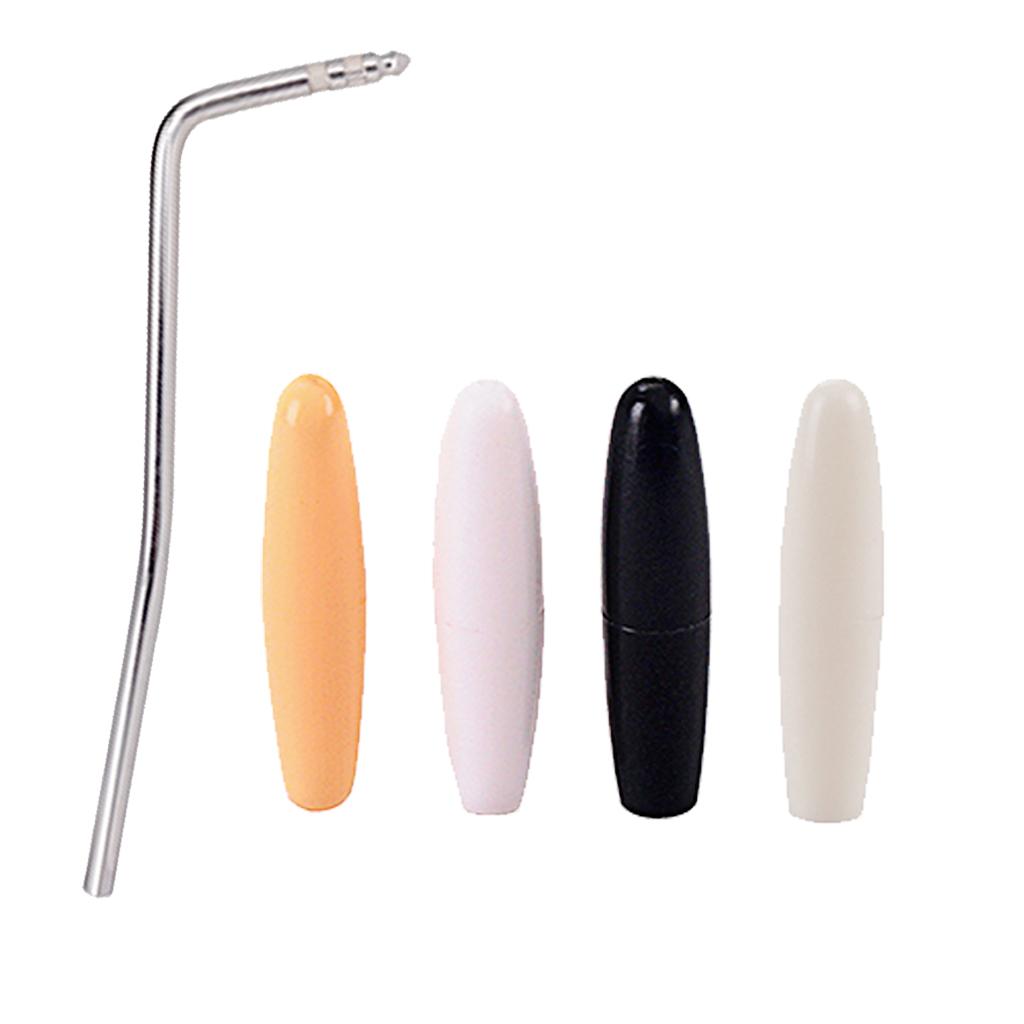 6mm Tremolo Arm Whammy Bar+3pcs Tremolo Arm Tips for Electric Guitar Parts