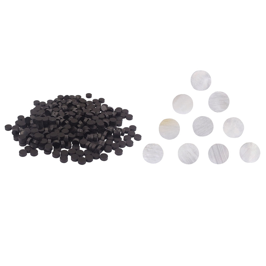 300pcs Fingerboard Fret Dots Inlay+10pcs Mother of Pearl Dots Inlay Markers