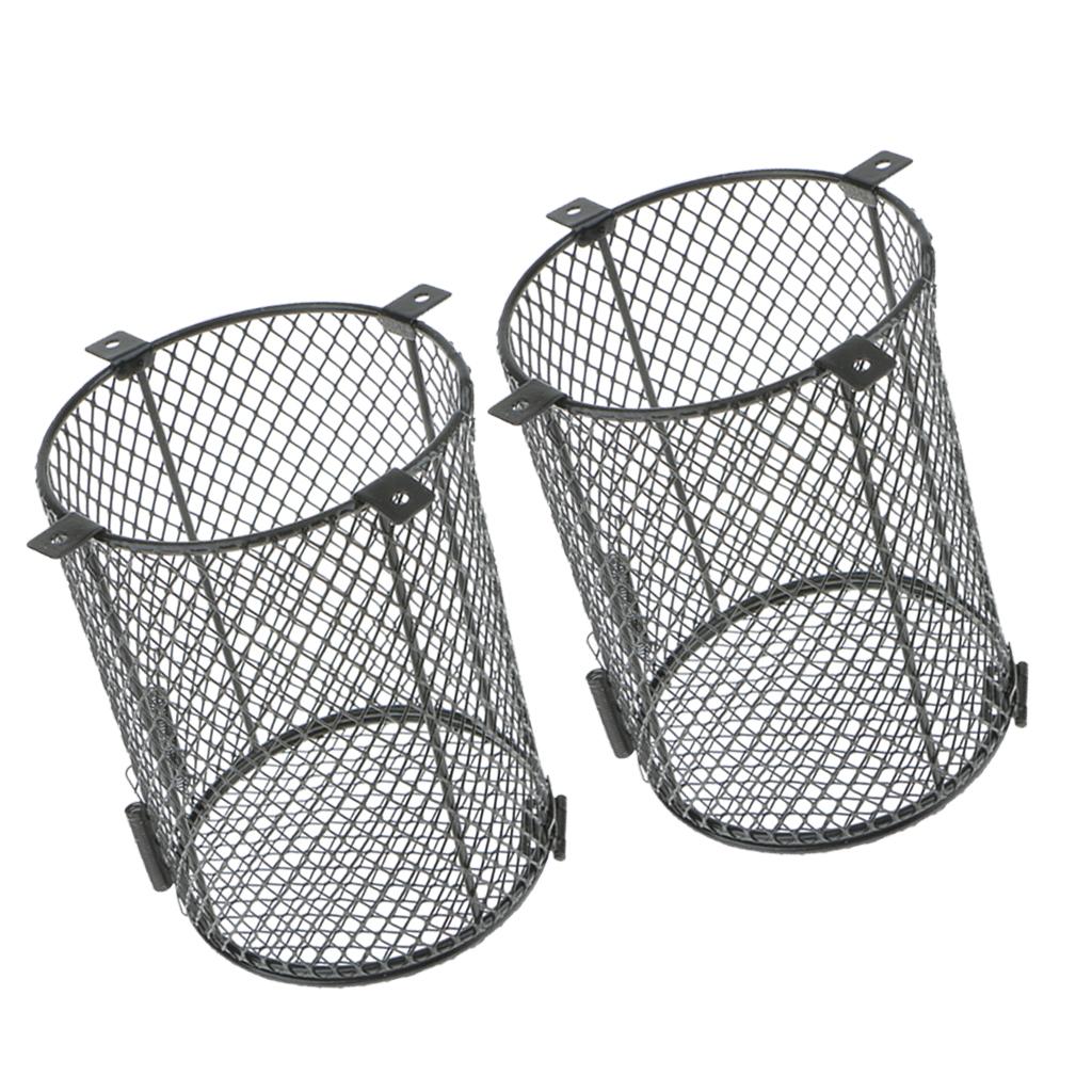 2Pcs Pet Prevention Reptile Lamp Anti Scald Screen Cover Lampshade
