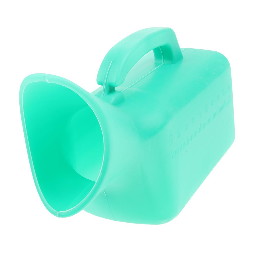 2 Pieces Reusable Washable Portable Urinal Bottle for Disabled Elderly Women