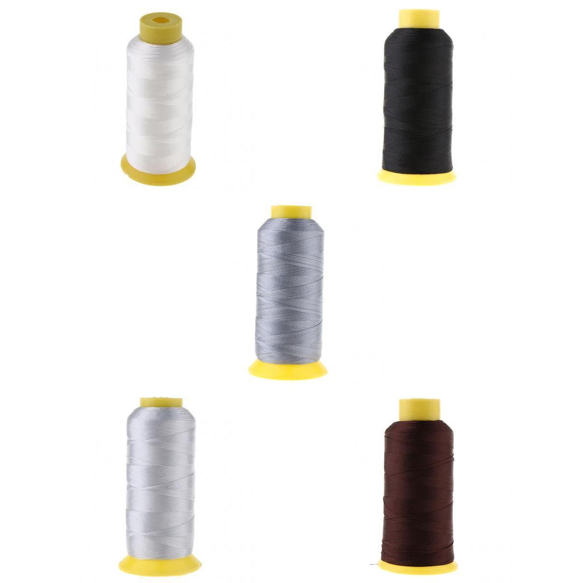 5pcs 900m Strong 210D/3 Bonded Nylon Sewing Thread for DIY Leather Crafts