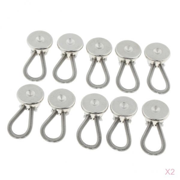 20x Collar Extenders Neck Extender Wonder Button for Expansion of Men Shirts