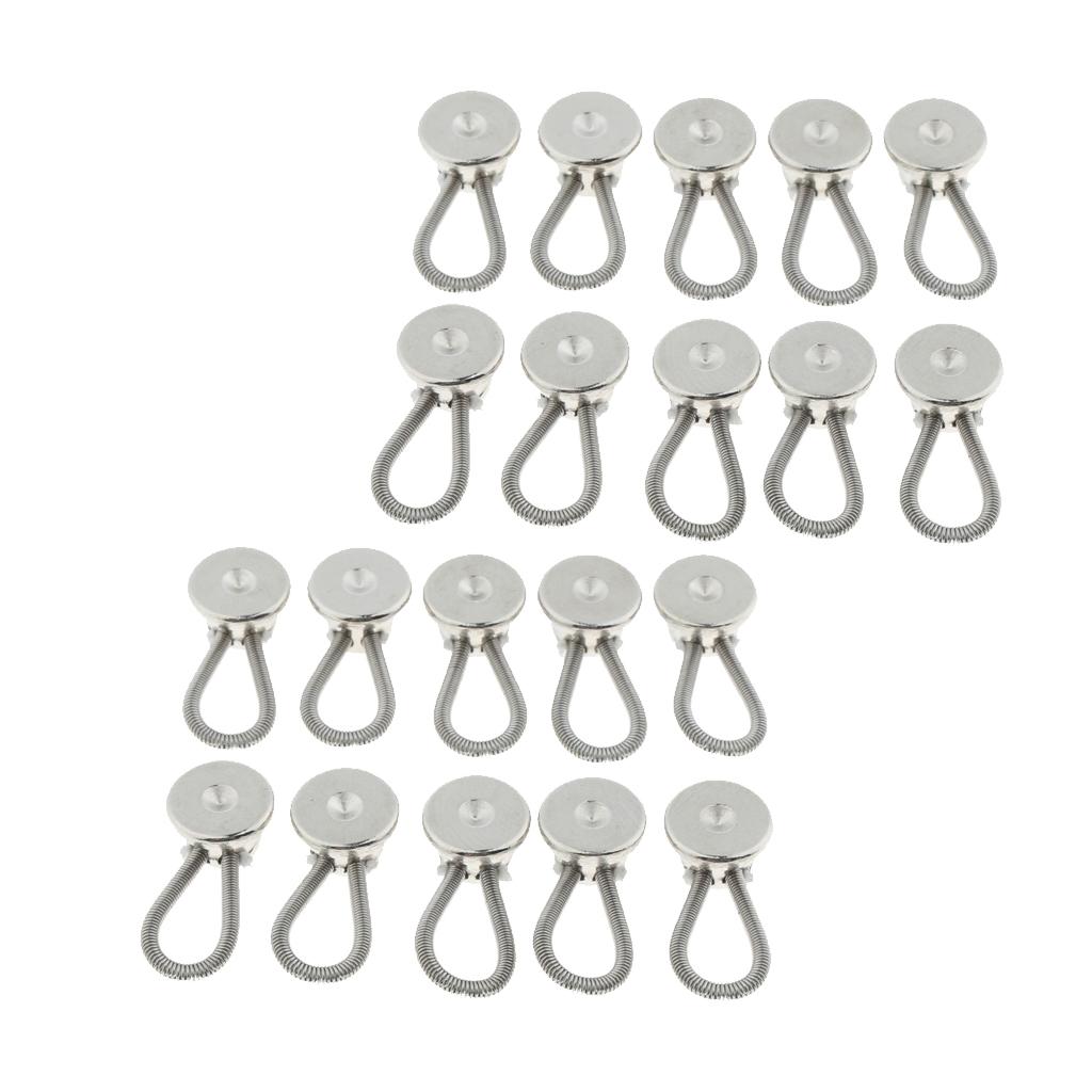 20x Collar Extenders Neck Extender Wonder Button for Expansion of Men Shirts