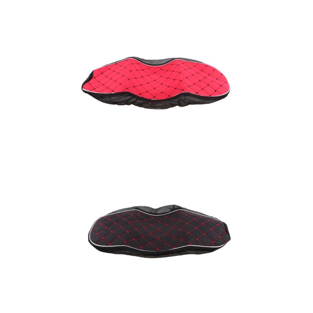 2pcs Motorcycle Electric Car Scooter Waterproof Seat Cushion Cover M, L