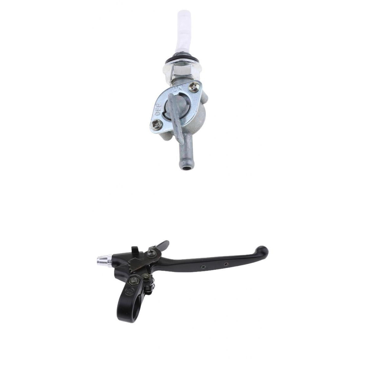 Clutch Lever + Fuel Valve Petcock Switch for 66cc 80cc Motorized Bicycle
