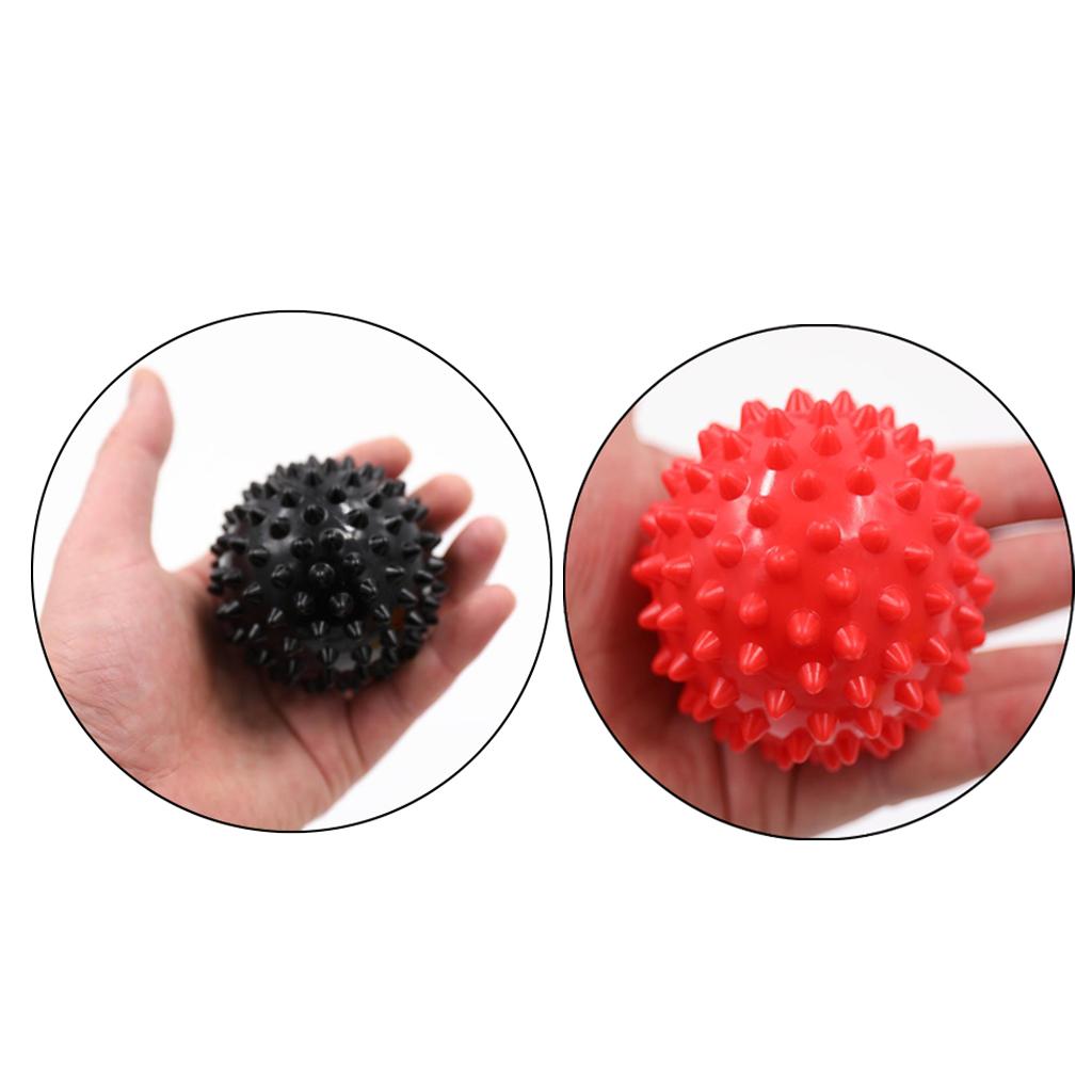 2Pieces Acupuncture Massager Body Palm Feet Muscle Relief Spiky Massage Ball