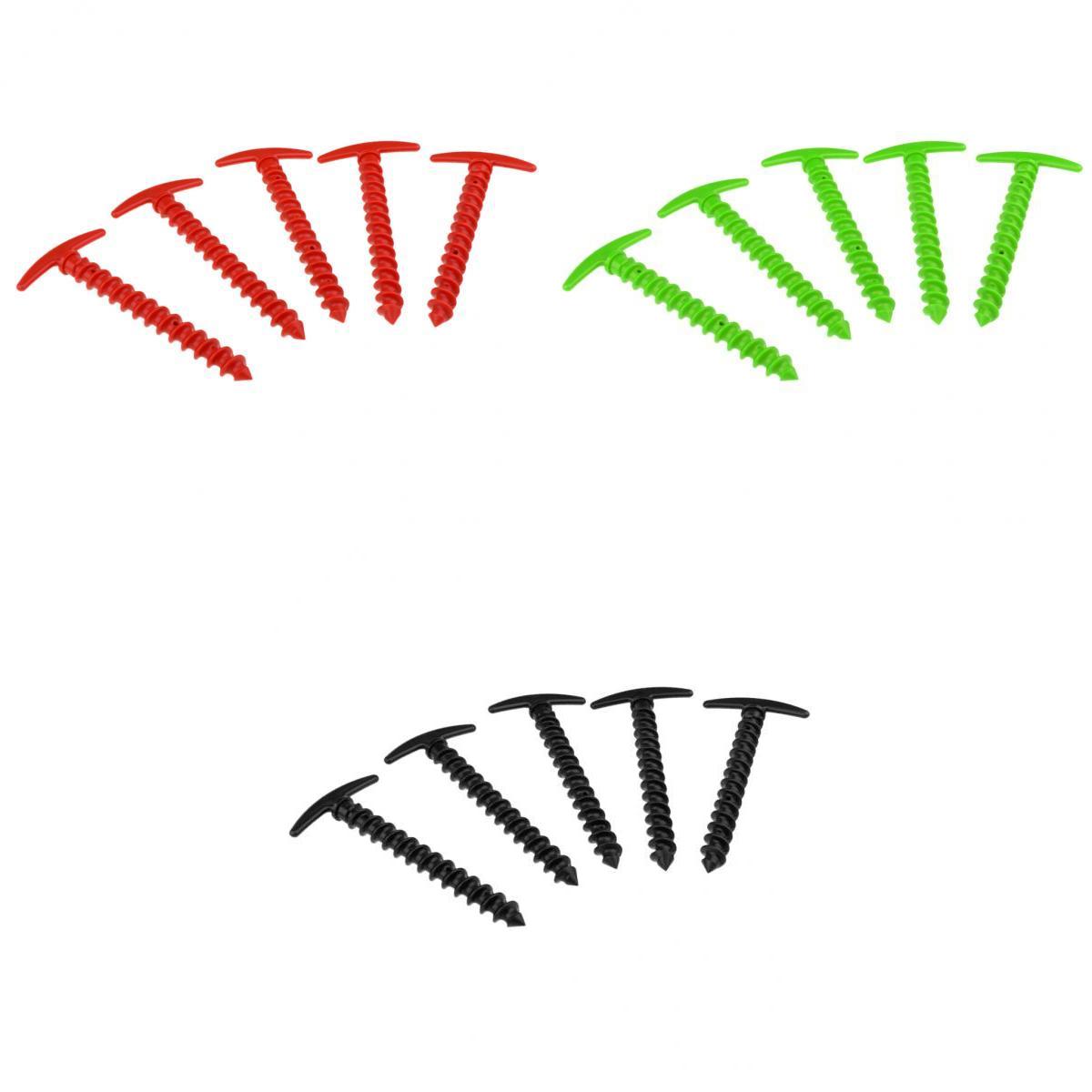 15Pcs/Pack 14.5cm Plastic Tent Peg Nail Tent Stakes for Outdoor Camping