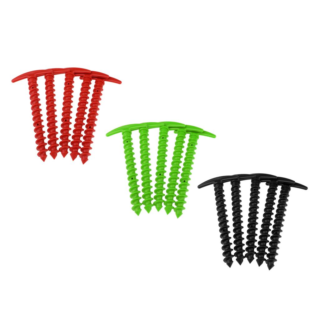 15Pcs/Pack 14.5cm Plastic Tent Peg Nail Tent Stakes for Outdoor Camping