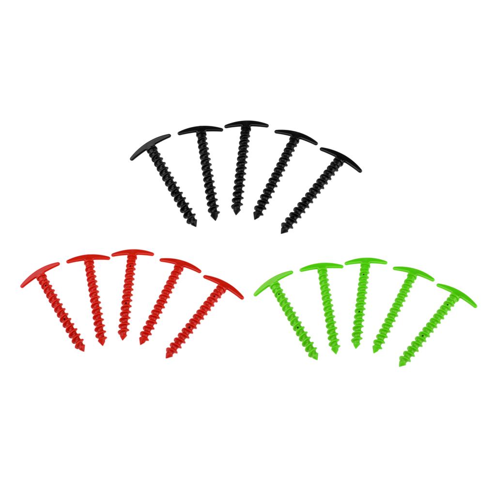 15Pcs/Pack 14.5cm Plastic Tent Peg Nail Tent Stakes for Outdoor Camping