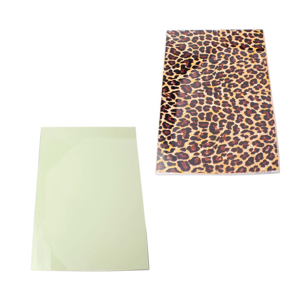 2pcs Guitar Bass Pickguard Scratch Plate Guitar Material Blank Sheet Plate