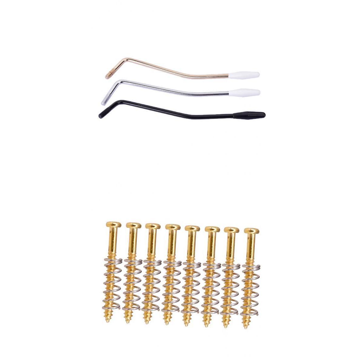3 Pieces Tremolo Bridge Arm Whammy Bar with Humbucker Pickup Screws