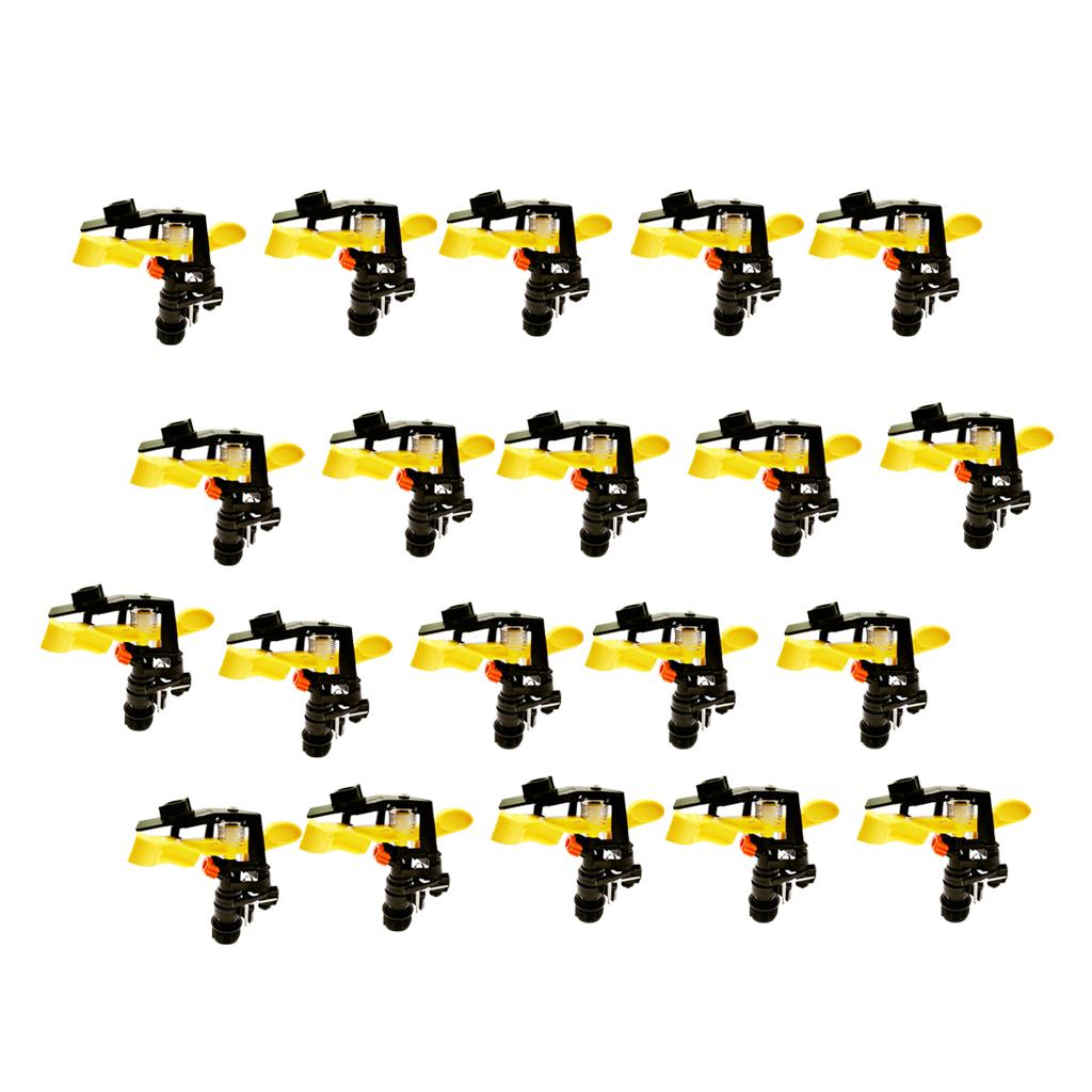 30x Adjustable Watering Sprinkler Irrigation Garden Nozzle Equipment DN20