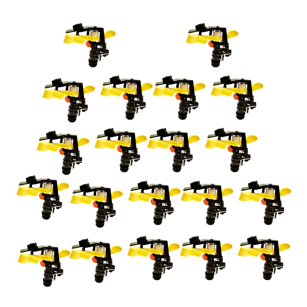 30x Adjustable Watering Sprinkler Irrigation Garden Nozzle Equipment DN20