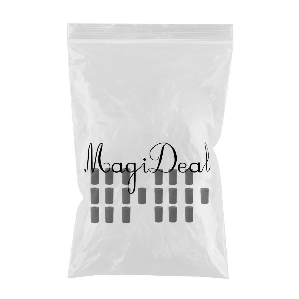 20Pcs Useful Aquarium Fish Tank Filter Sponge Pad- Black hole 2cm and 1cm