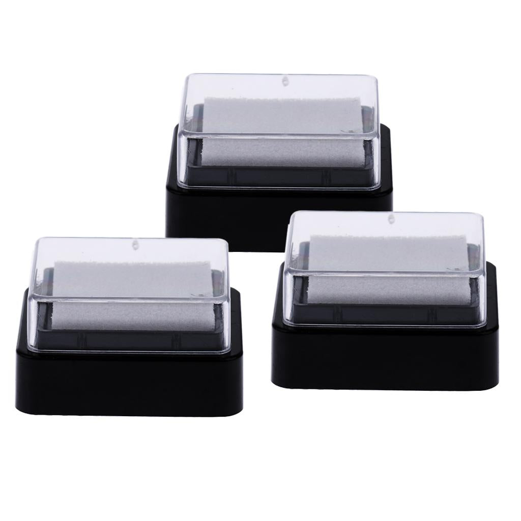 30 Pack Import Blank Ink Pad for Rubber Stamps Craft Scrapbook Paper Wood