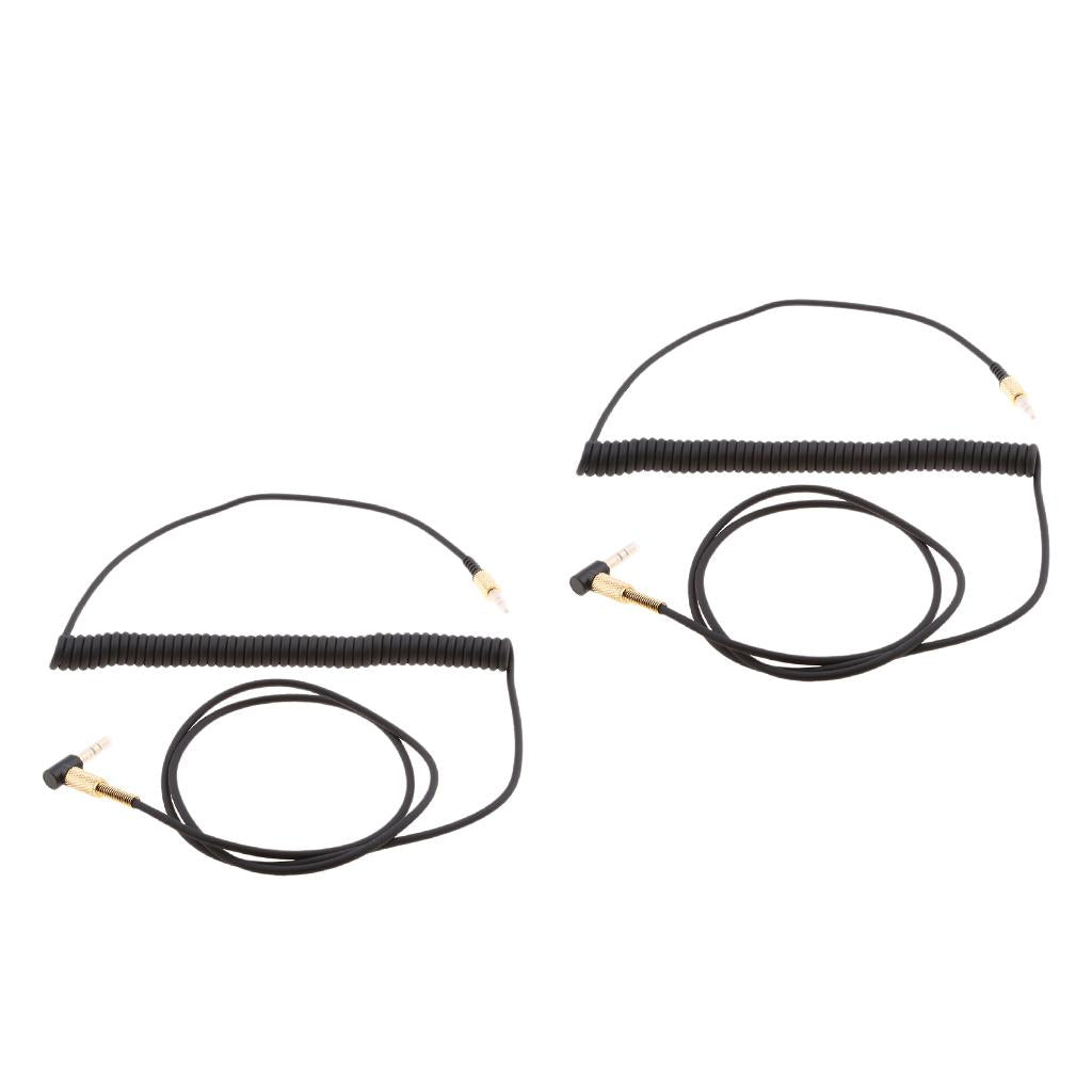 2Pieces Replacement Audio Cable for Major II 2 Monitor Headphones