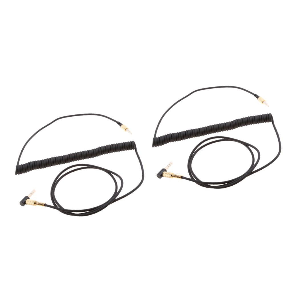 2Pieces Replacement Audio Cable for Major II 2 Monitor Headphones