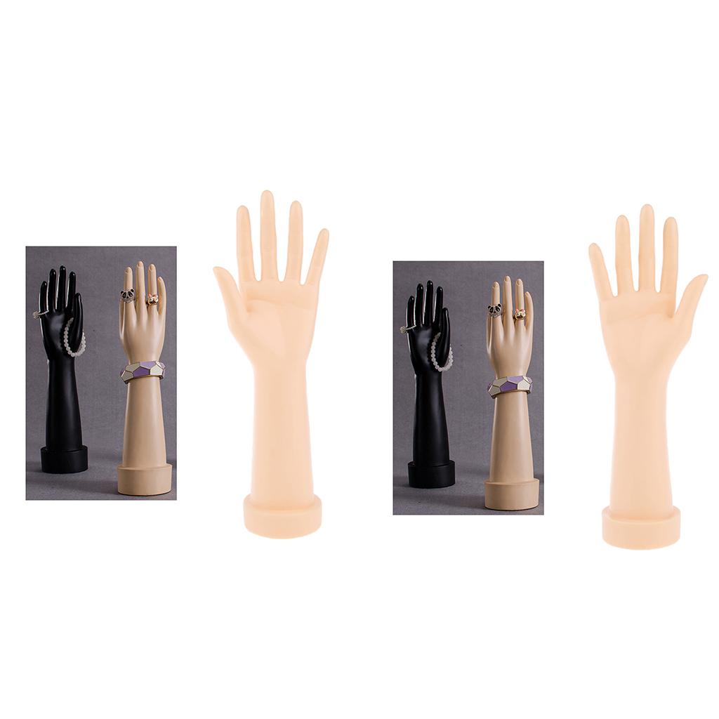 2 Pcs Female Adult Left & Right Hand Mannequin Women Display Molds