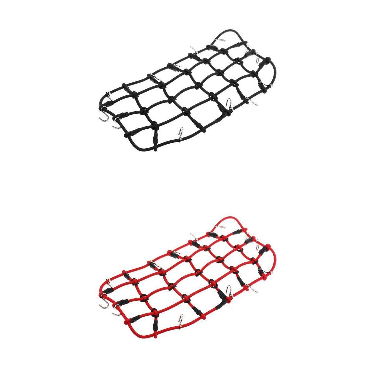 1/10 1/8 RC Model Cars Rubber Luggage Net for Axial SCX10 D90 TRX4