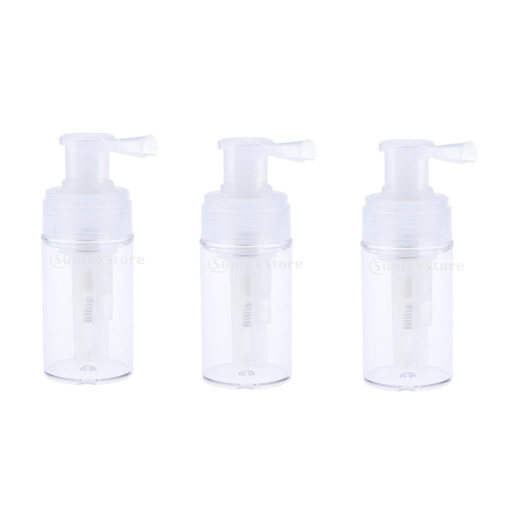 3x Empty Refillable and Reuseable Powder Spray Bottle Cosmetic Bottles 110ml