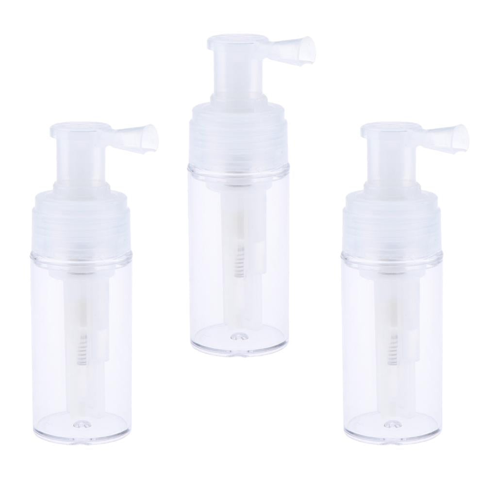 3x Empty Refillable and Reuseable Powder Spray Bottle Cosmetic Bottles 110ml