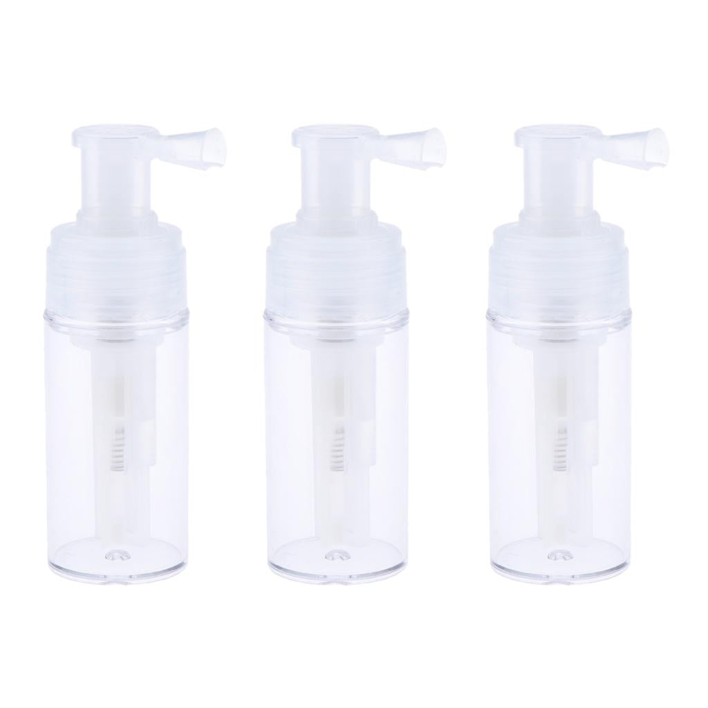 3x Empty Refillable and Reuseable Powder Spray Bottle Cosmetic Bottles 110ml
