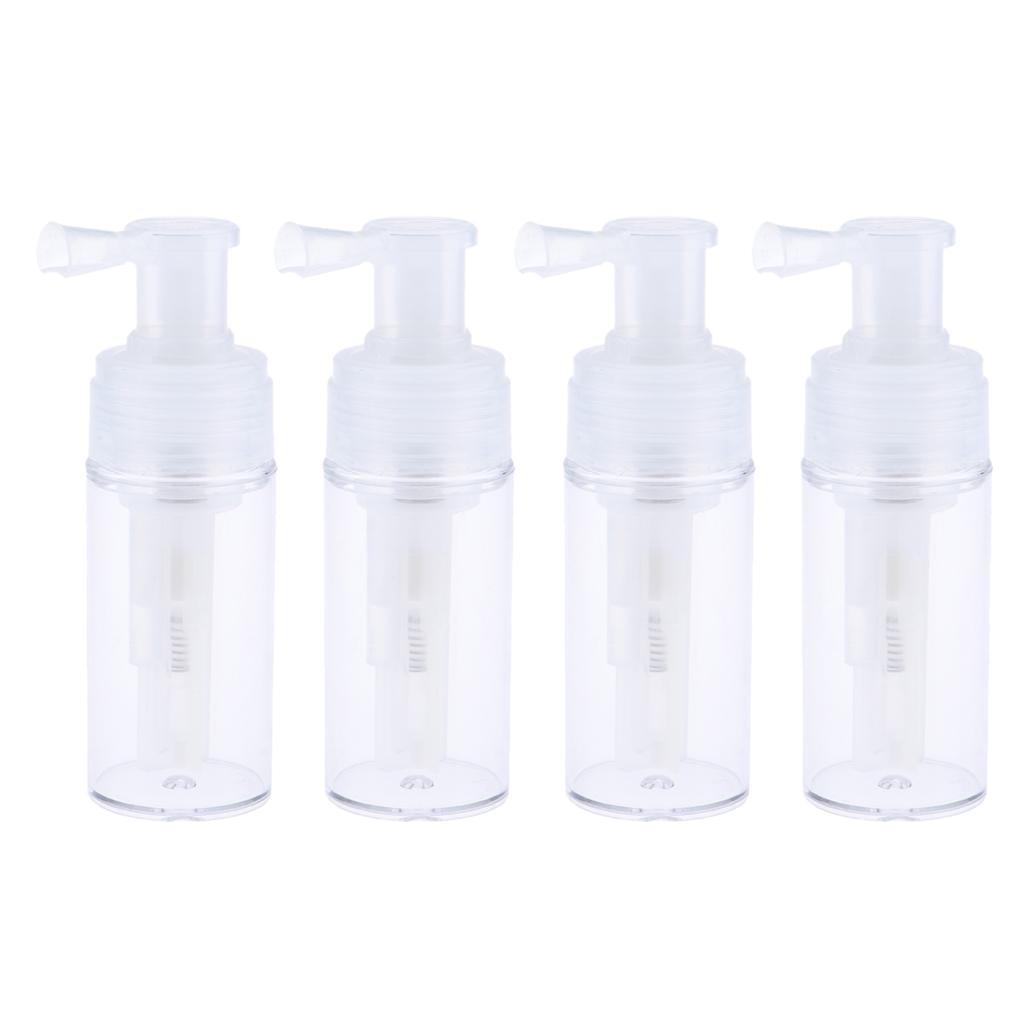 4x Empty Refillable and Reuseable Powder Spray Bottle Cosmetic Bottles 110ml